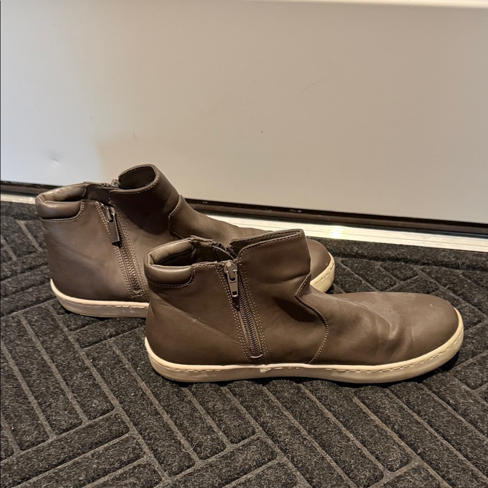 Casual Brown Ankle Boots